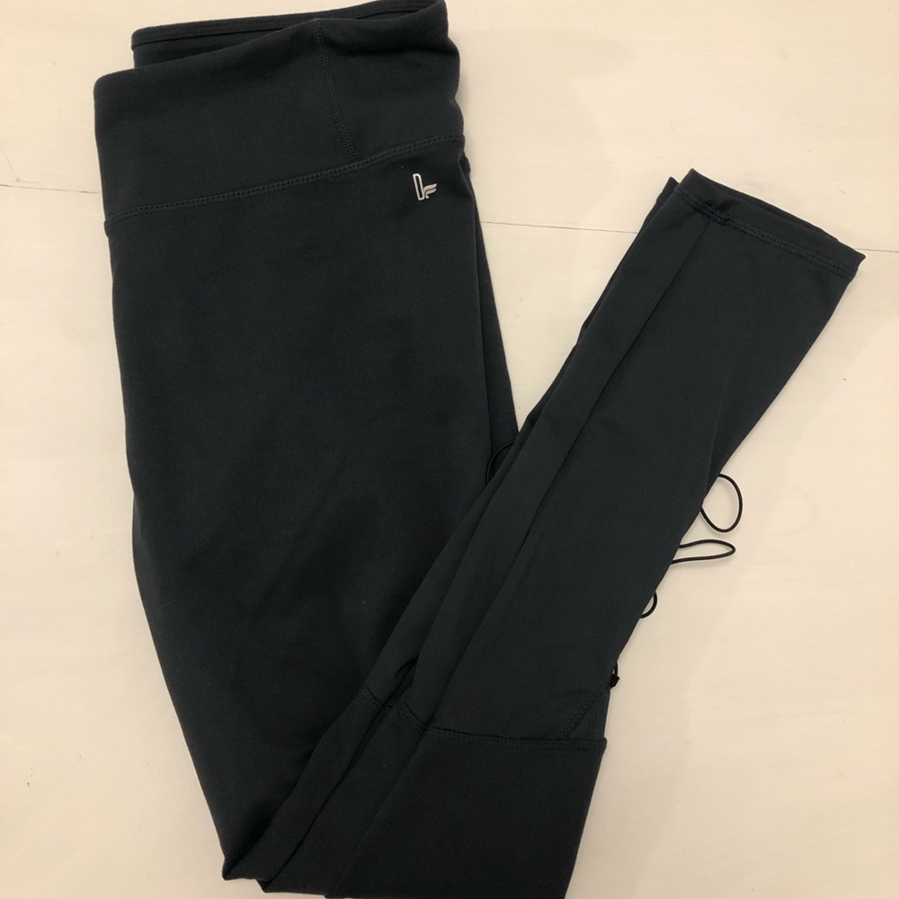 Deep Blue/Green Fabletics Leggings